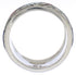 Southwest Multicolor Inlay Water Wave Ring Size 8-1/4 EX40859